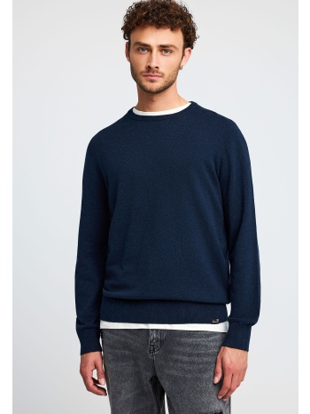 essential πλεκτή βαμβακερή μπλούζα garage 55