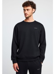 φούτερ λαιμόκοψη με τύπωμα garage 55