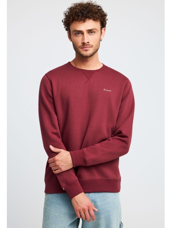 φούτερ λαιμόκοψη με τύπωμα garage 55