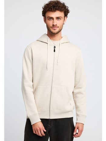 ανδρική ζακέτα φούτερ με logo στο στήθος garage 55