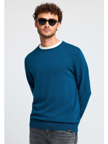 essential πλεκτή βαμβακερή μπλούζα garage 55