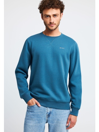 φούτερ λαιμόκοψη με τύπωμα garage 55