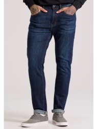 slim tapered fit τζιν παντελόνι