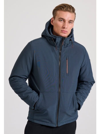 softshell μπουφάν με ελαφριά επένδυση και κουκούλα