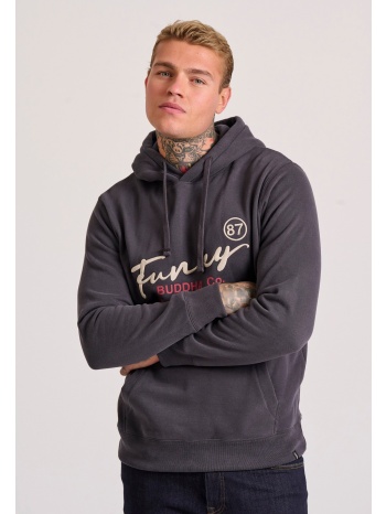 relaxed fit φούτερ με κέντημα στο στήθος