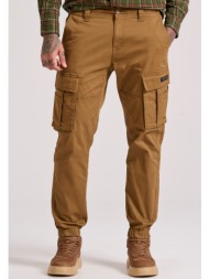 ανδρικό comfort cargo παντελόνι με cuffed τελείωμα