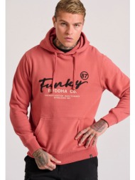relaxed fit φούτερ με κέντημα στο στήθος