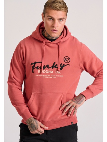 relaxed fit φούτερ με κέντημα στο στήθος