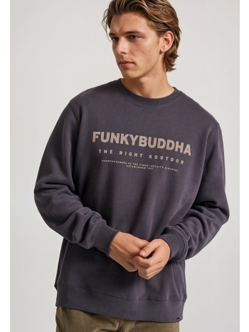 relaxed fit φούτερ με funky buddha τύπωμα