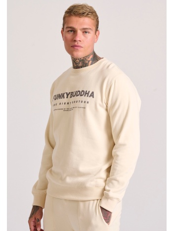 relaxed fit φούτερ με funky buddha τύπωμα
