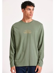 t-shirt με funky buddha τύπωμα στο στήθος