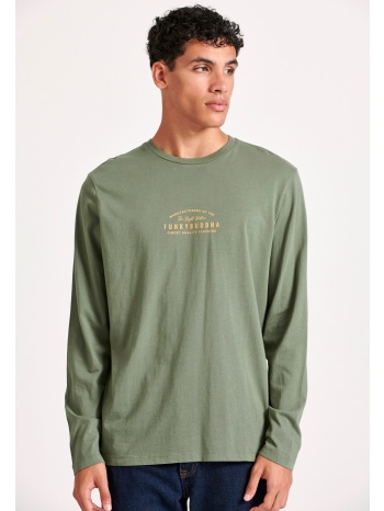 t-shirt με funky buddha τύπωμα στο στήθος