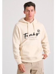 relaxed fit φούτερ με κέντημα στο στήθος