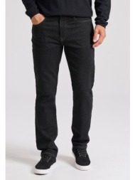 straight fit τζιν παντελόνι