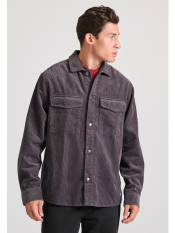 overshirt casual κοτλέ πουκάμισο