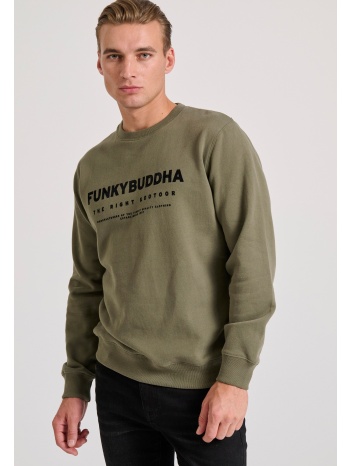 relaxed fit φούτερ με funky buddha τύπωμα