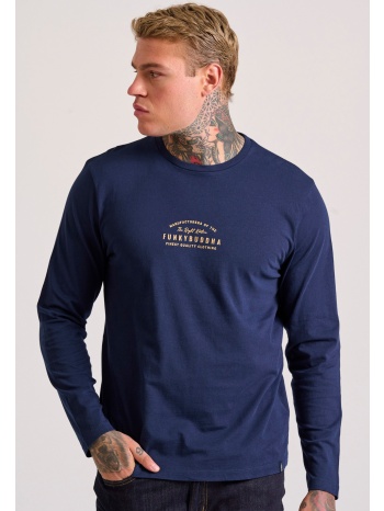 t-shirt με funky buddha τύπωμα στο στήθος