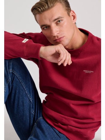 ανδρικό φούτερ με τυπωμένο logo - the essentials