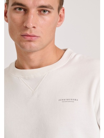 ανδρικό φούτερ με τυπωμένο logo - the essentials