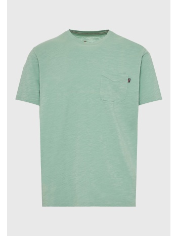 t-shirt με τσέπη στο στήθος