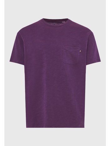 t-shirt με τσέπη στο στήθος