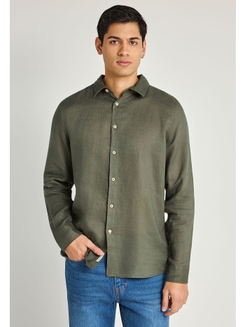 ανδρικό λινό πουκάμισο - the essentials