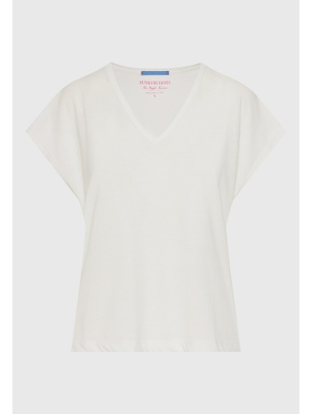 γυναικείο t-shirt με v λαιμόκοψη - the basics collection