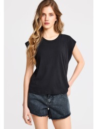 γυναικείο κοντομάνικο t-shirt - the basics collection