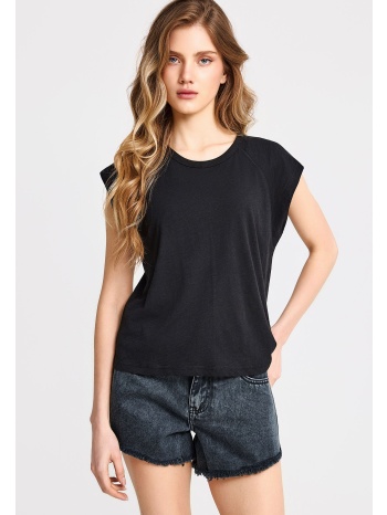 γυναικείο κοντομάνικο t-shirt - the basics collection