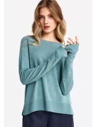 γυναικείο πουλόβερ με λεπτή πλέξη