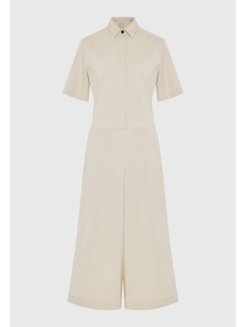 ολόσωμη φόρμα lyocell με γιακά