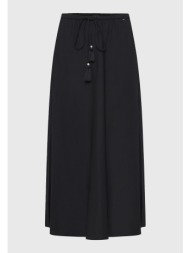 γυναικεία midi φούστα με λάστιχο στην μέση