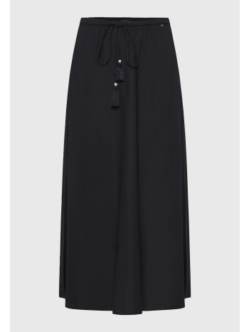 γυναικεία midi φούστα με λάστιχο στην μέση