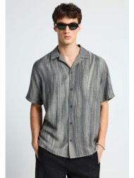 ανδρικό relaxed κοντομάνικο πουκάμισο