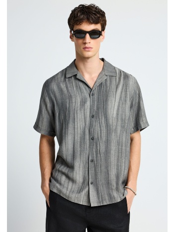 ανδρικό relaxed κοντομάνικο πουκάμισο
