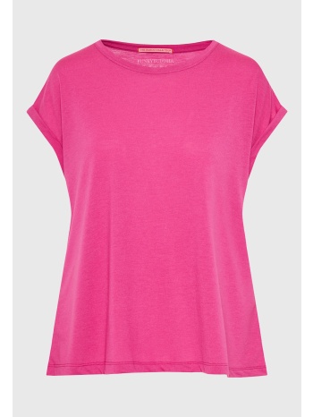 γυναικείο t-shirt με στρογγυλή λαιμόκοψη - the basic