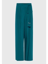 γυναικεία παντελόνα απο βισκόζη με κρουαζέ δέσιμο