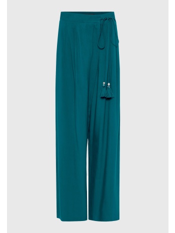 γυναικεία παντελόνα απο βισκόζη με κρουαζέ δέσιμο