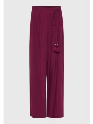 γυναικεία παντελόνα απο βισκόζη με κρουαζέ δέσιμο