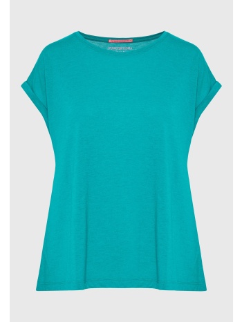 γυναικείο t-shirt με στρογγυλή λαιμόκοψη - the basic