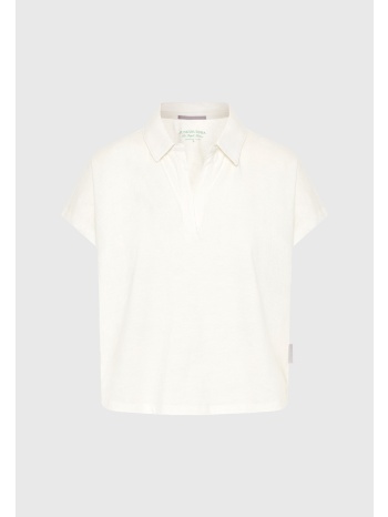 γυναικείο t-shirt με γιακά - the basics collection