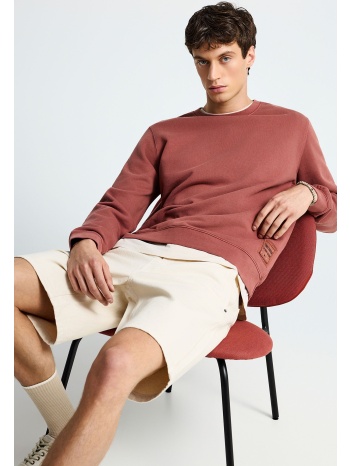 ανδρικό relaxed φούτερ από βαμβάκι - the essentials