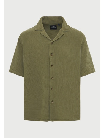 ανδρικό κοντομάνικο πουκάμισο από βαμβάκι