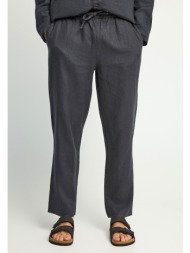 ανδρικό comfort fit λινό chino παντελόνι