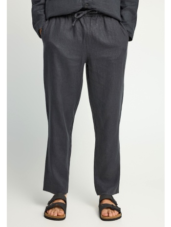 ανδρικό comfort fit λινό chino παντελόνι