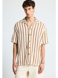 ανδρικό κοντομάνικο ριγέ ...