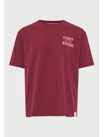 ανδρικό βαμβακερό t-shirt με τύπωμα στην πλάτη