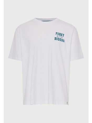 ανδρικό βαμβακερό t-shirt με τύπωμα στην πλάτη