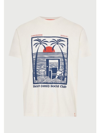 ανδρική βαμβακερή t-shirt μπλούζα με τύπωμα