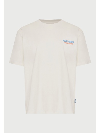 ανδρικό t-shirt με τύπωμα στην πλάτη